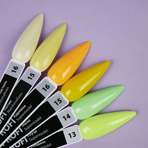Neon gel polish